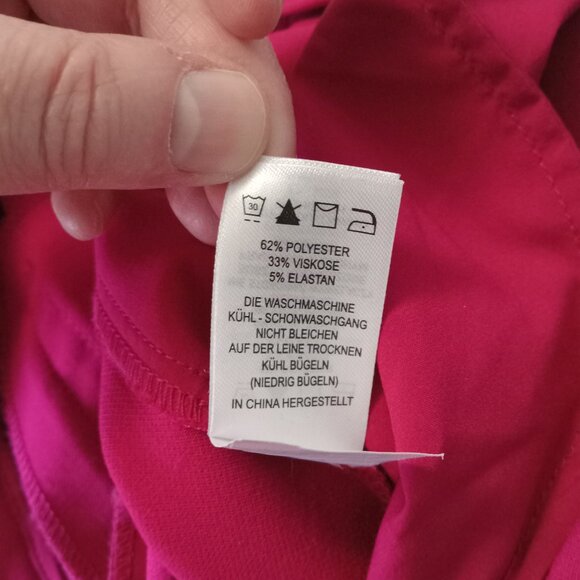 Christian Lacroix Pink Wide Leg Pants - Picture 9 of 11